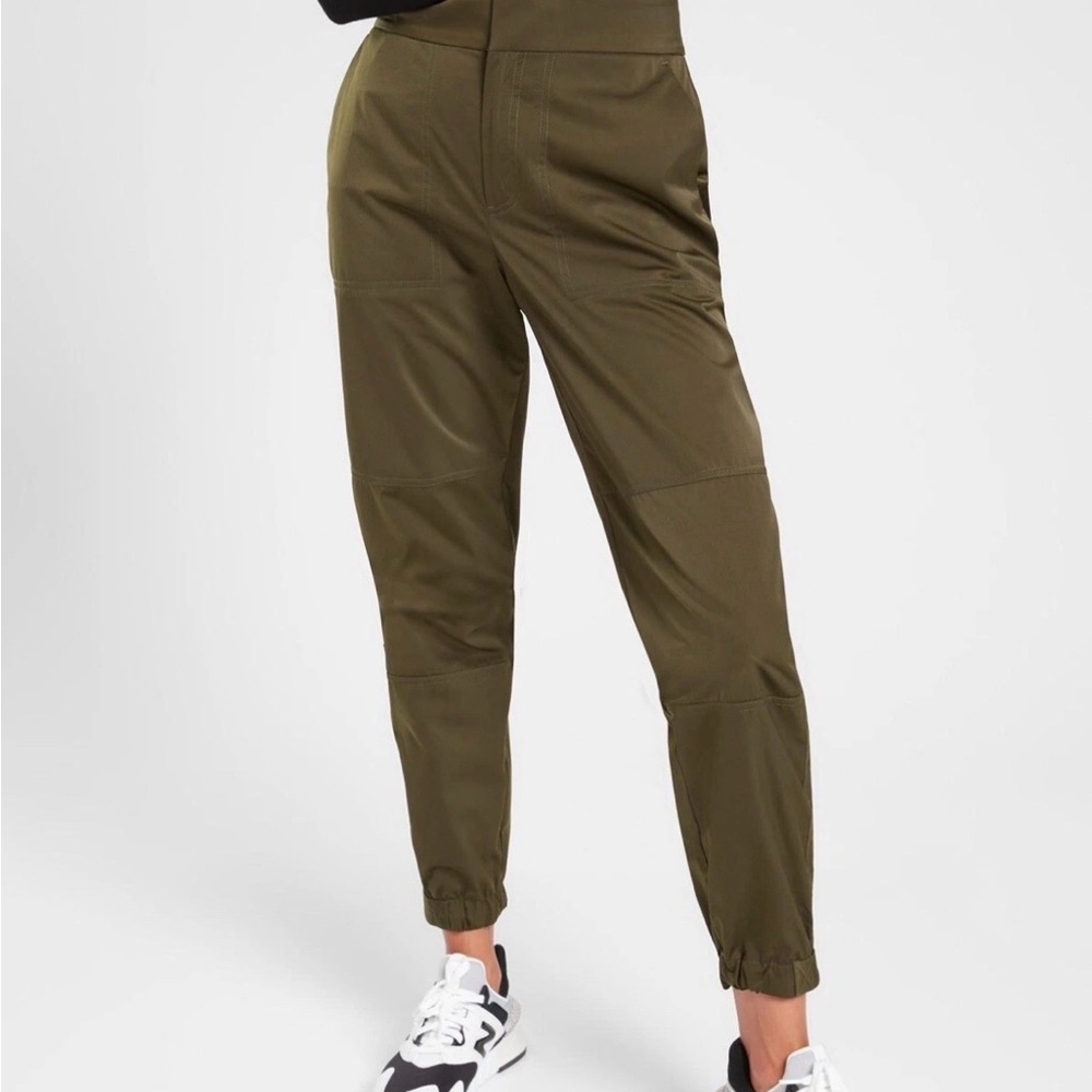 Athleta Radiant Women's Joggers , Tortuga Olive, Size 6